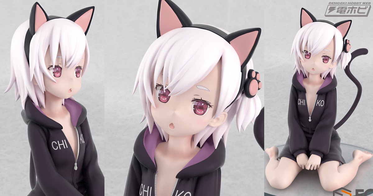 素肌×パーカー姿と純粋無垢な表情が愛くるしい！かぷりちお氏デザイン