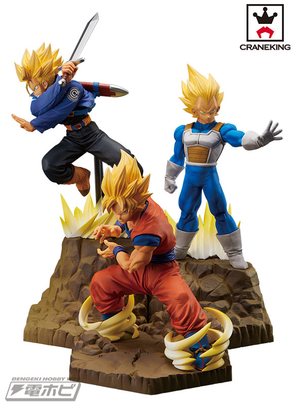 連結台座で描き下ろしイラストを再現!!『ドラゴンボール』フィギュアに