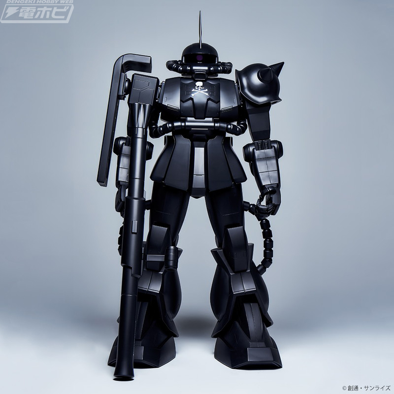 お値段75万円超え！】『機動戦士ガンダム』漆黒の1／12シャア専用ザク