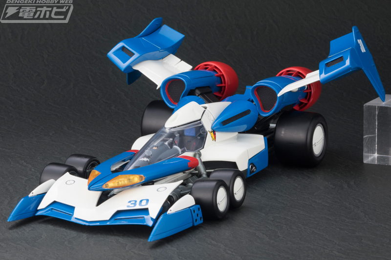 差し替えなしの完全変形を実現！『サイバーフォーミュラ』ヴァリアブル