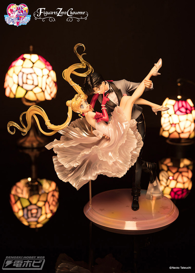 美少女戦士セーラームーン』原作イラストを元にうさぎ＆タキシード仮面