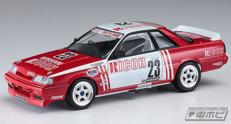 1988年JTCの開幕を勝利で飾ったリコー スカイライン GTS-R（R31）が