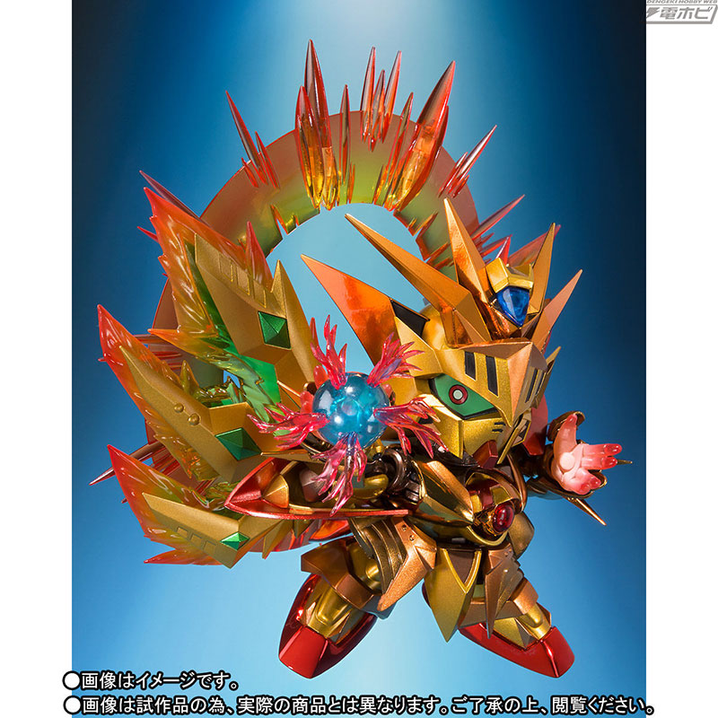 太陽騎士ゴッドガンダムの最強の姿を再現！「SDX 太陽騎士ゴッド