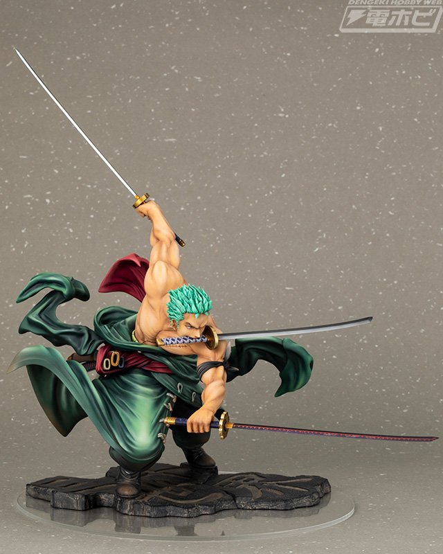 三・千・世・界!!!!『ワンピース』ゾロが疾走感あふれる圧倒的迫力の