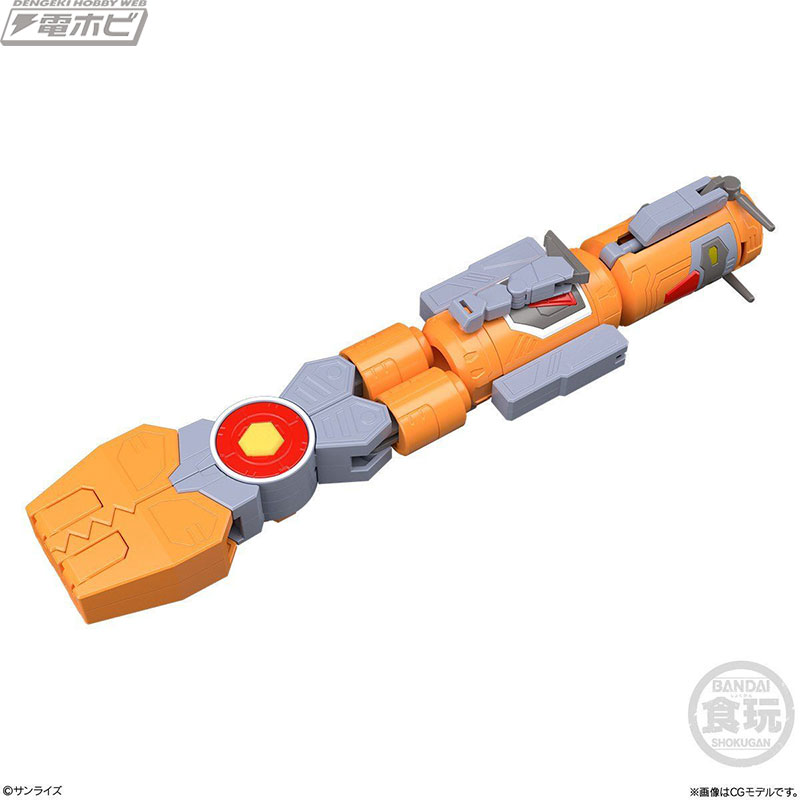 食玩スーパーミニプラに「勇者王ガオガイガー プライヤーズ」が