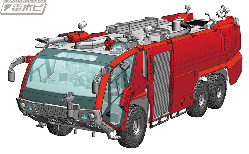 世界の空港を守るハイパー化学消防車！ロマン溢れる特殊車両がハセガワ