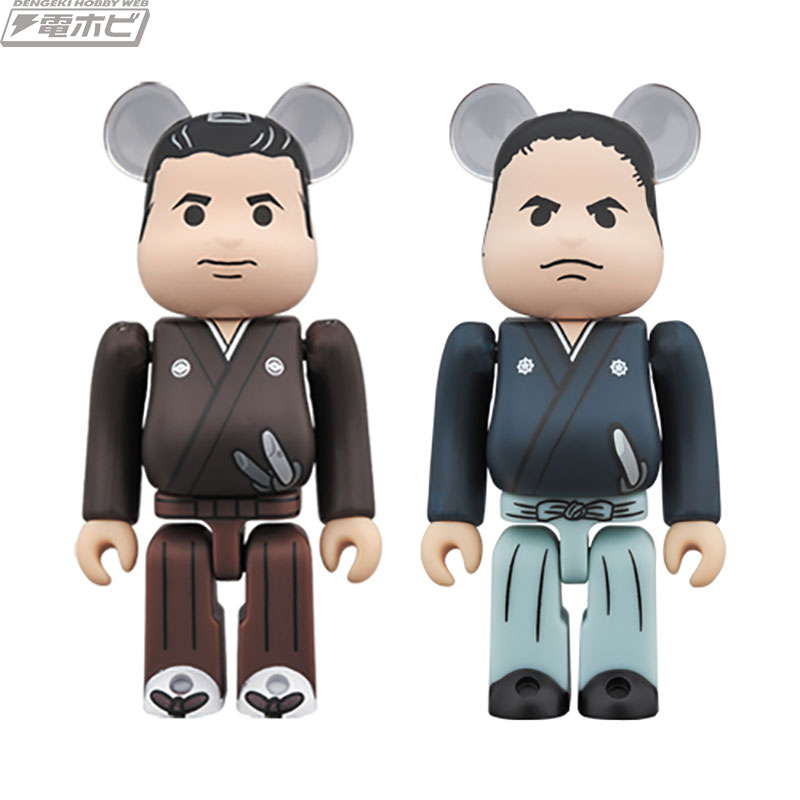 書店向けBE@RBRICK幕末志士シリーズ第3弾！ついに坂本龍馬と勝海舟が