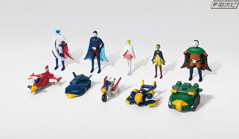 ガッチャマンII』ニューゴッドフェニックスがプラモデル化！科学忍者隊