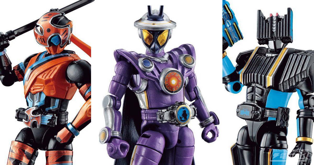 仮面ライダーギンガ、ハッタリ、ディエンドがラインナップ！食玩