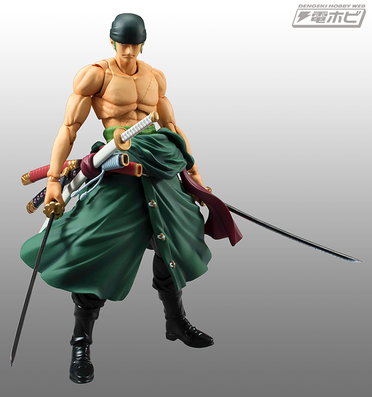 海賊狩りのゾロ」の三刀流アクションが再現可能！『ワンピース