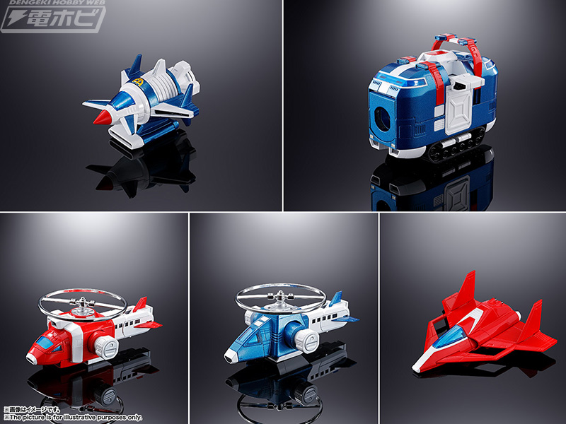 15体合体を実現！「超合金魂 GX-88 機甲艦隊ダイラガーXV」が登場！5体