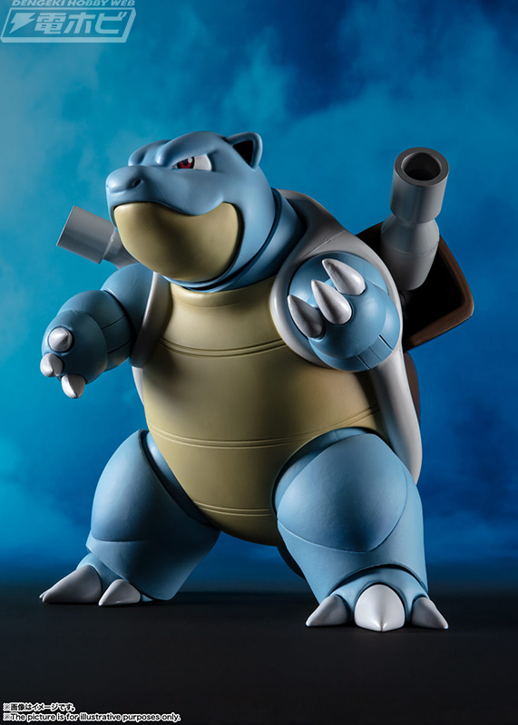ポケモン』カメックスが新設定に合わせた造形で可動フィギュア「S.H.