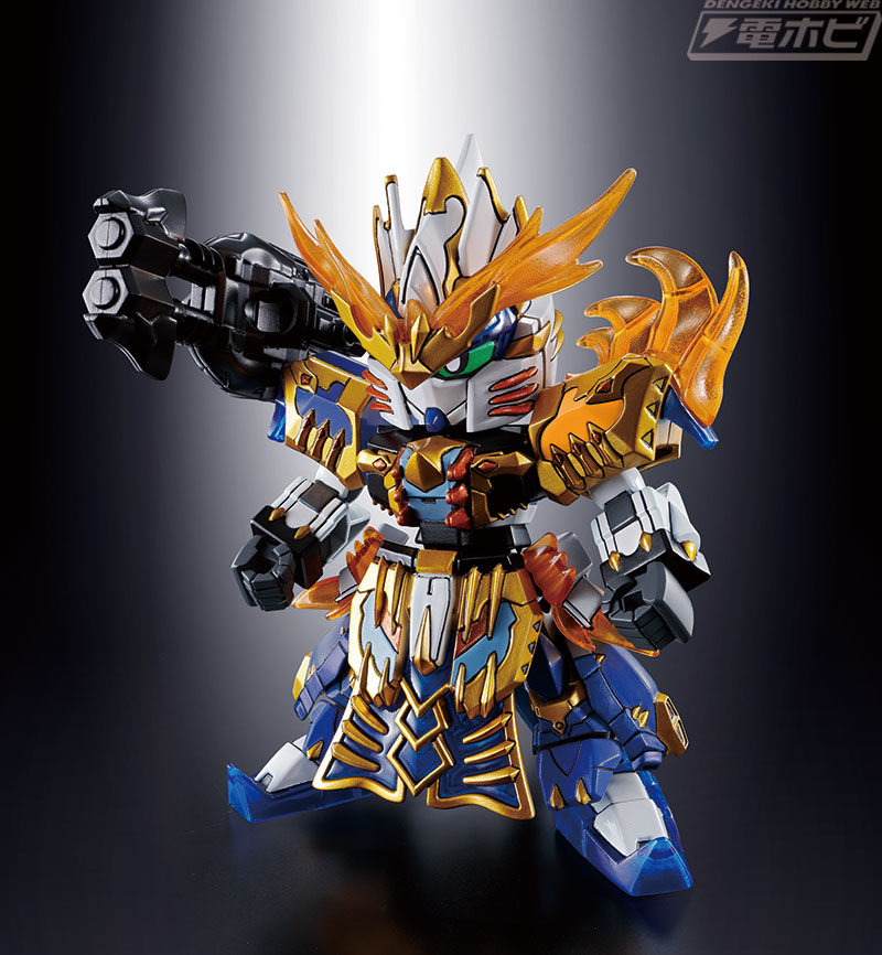 SD 三国創傑伝』のガンプラ「夏侯淵トールギス」「孫策ガンダム