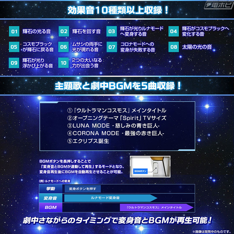 シリーズ初となる新規録り下ろし音声を収録！「ウルトラレプリカ」に