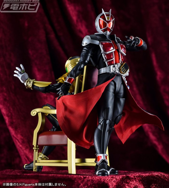 フィギュアーツスタッフブログに仮面ライダービーストの試作フィギュア