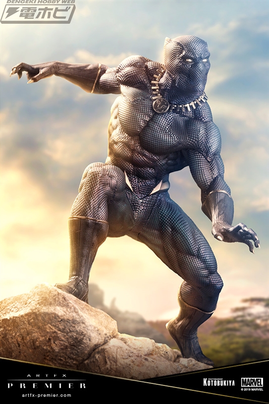 ワカンダの王「ブラックパンサー」がARTFX PREMIERシリーズより