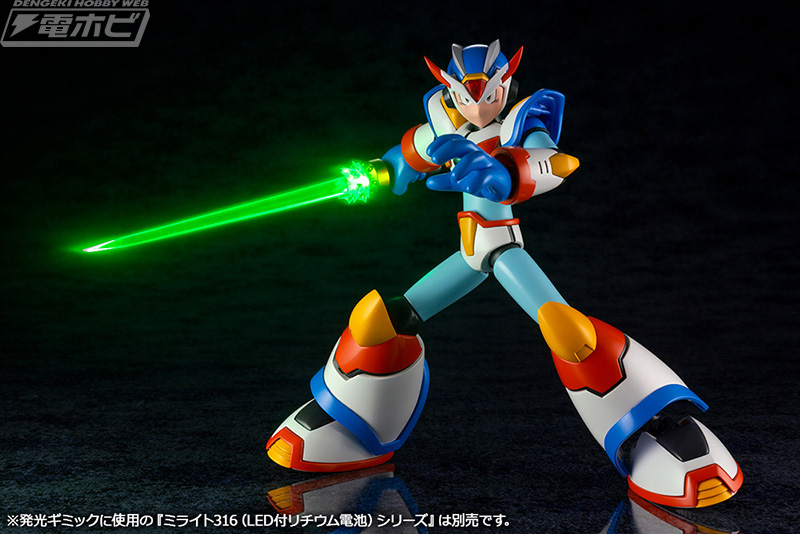 ロックマンX3』最強の武器であるゼットセイバーが付属！「ロックマンX