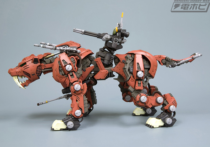 HMMゾイド」シリーズの名作「セイバータイガー」が新規デカールを追加