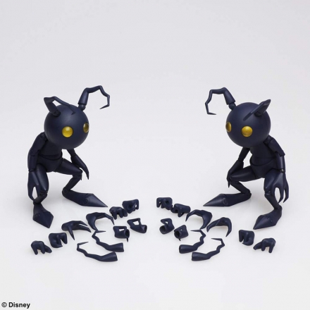 キングダム ハーツ』ハートレス シャドウが2体セットで可動フィギュア