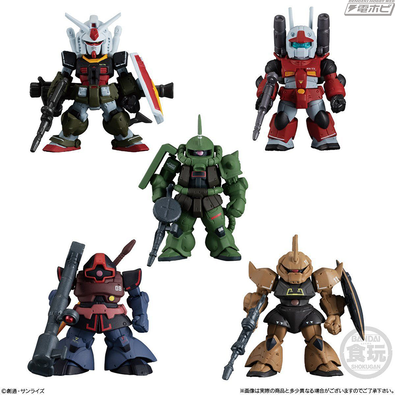 食玩フィギュア「ガンダム コンバージ」にガンプラ「リアルタイプ