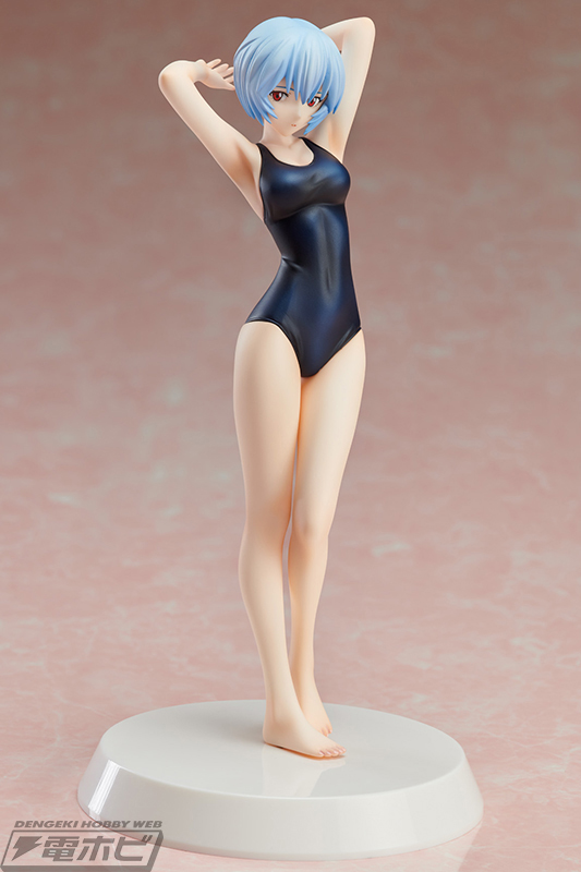 ヱヴァンゲリヲン新劇場版』爽やかな水着姿の真希波・マリ・イラスト