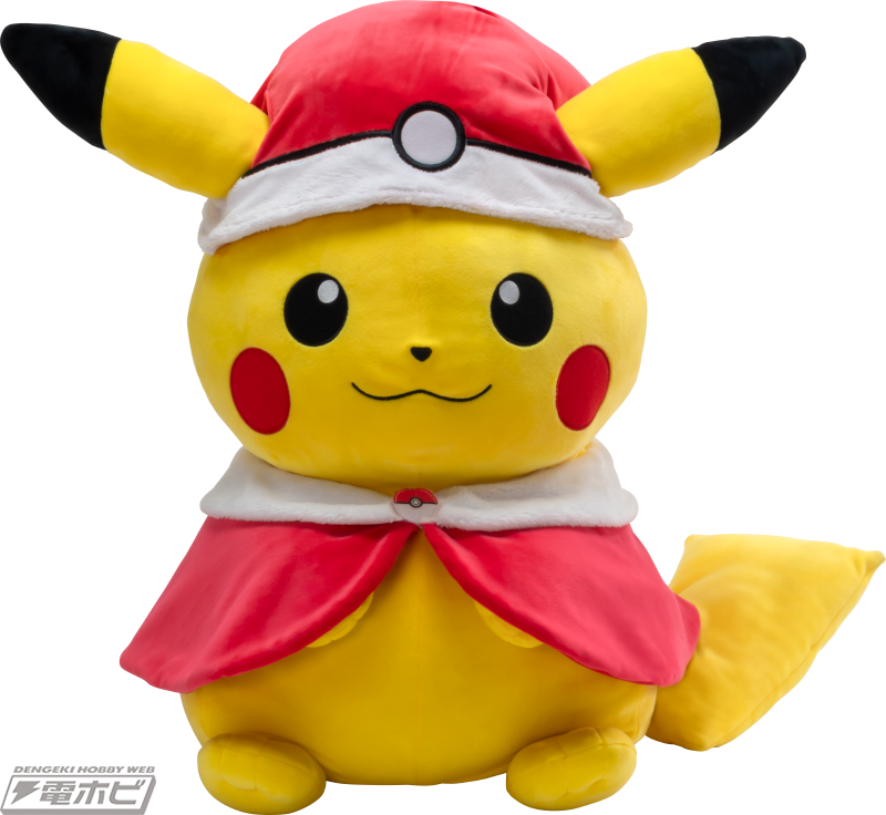 ポケモン』サンタ姿のピカチュウが大きなぬいぐるみに！クリスマスまで