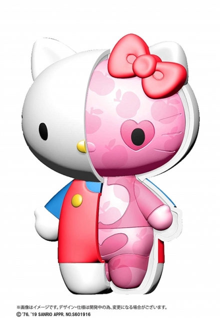 ハローキティとマイメロディの内側が丸見え!?インパクト抜群の「KAITAI