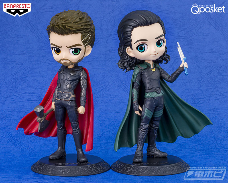 偽りの神・ロキがプライズフィギュア「Q posket」シリーズに降臨！“兄