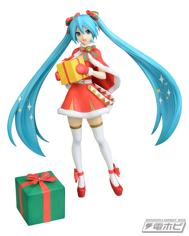 初音ミクがゴージャスなクリスマス衣装でプライズフィギュア化