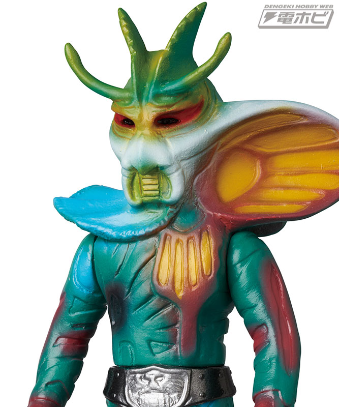 東映レトロソフビコレクション」ミドルサイズの新作は毒蝶ギリーラ