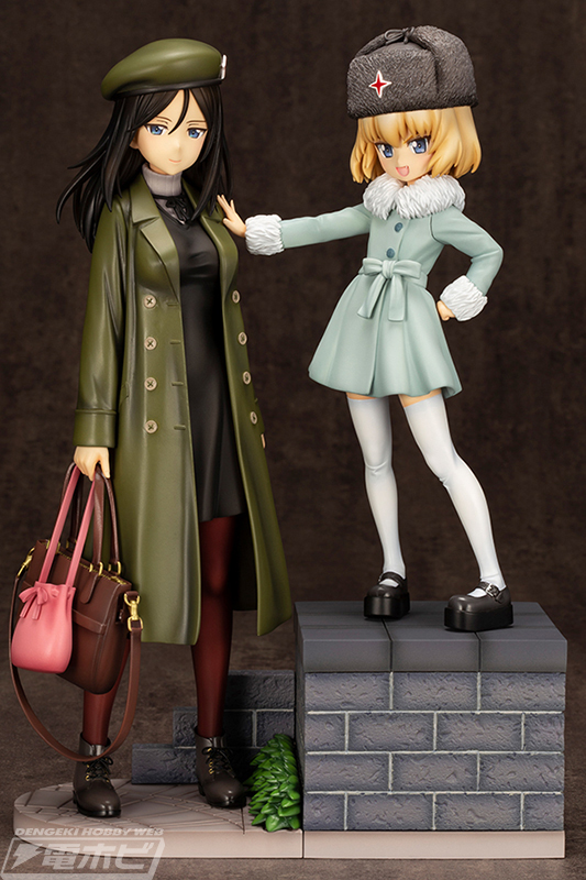 ガルパン』カチューシャ＆ノンナが島田フミカネ氏オリジナルデザインの