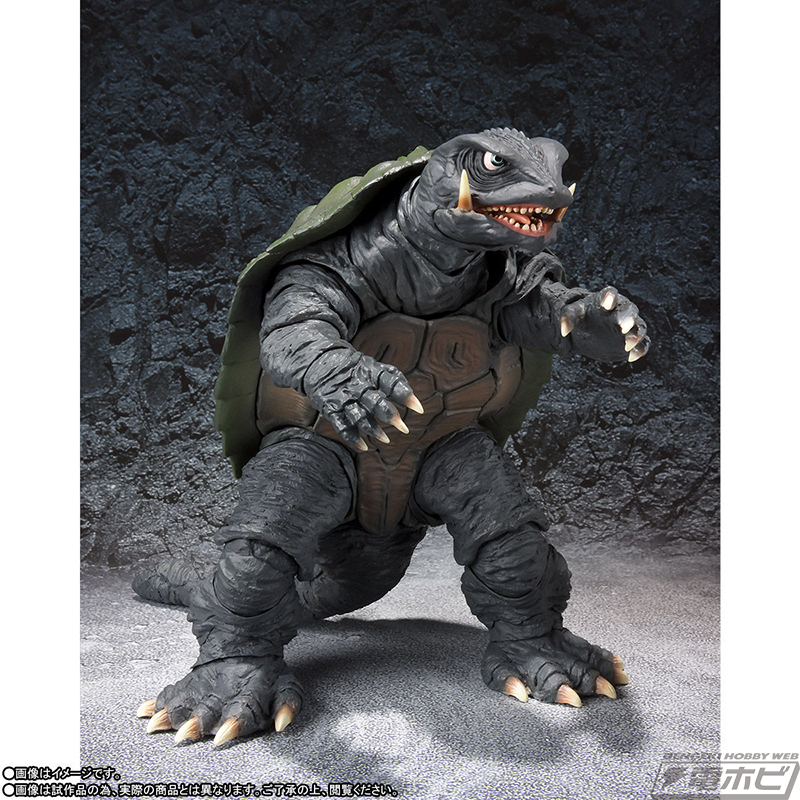 ガメラ 大怪獣空中決戦』ガメラ（1995）がS.H.MonsterArtsシリーズに