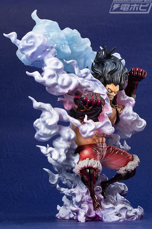 大迫力の造形で見応え抜群！『ワンピース』ルフィが“ギア4”最新形態