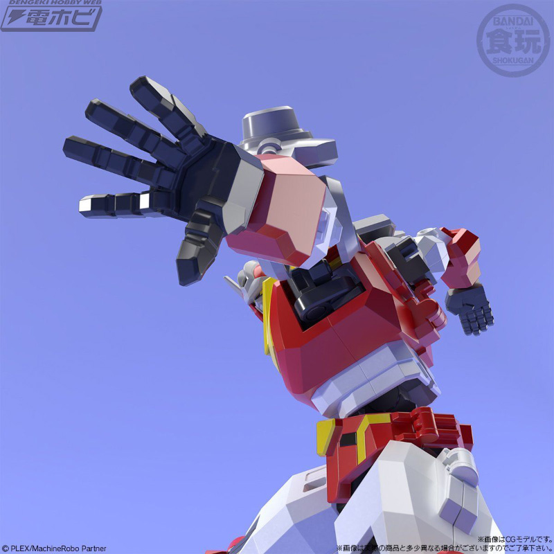 アクションに特化したオリジナルのフレームが付属！『マシンロボ