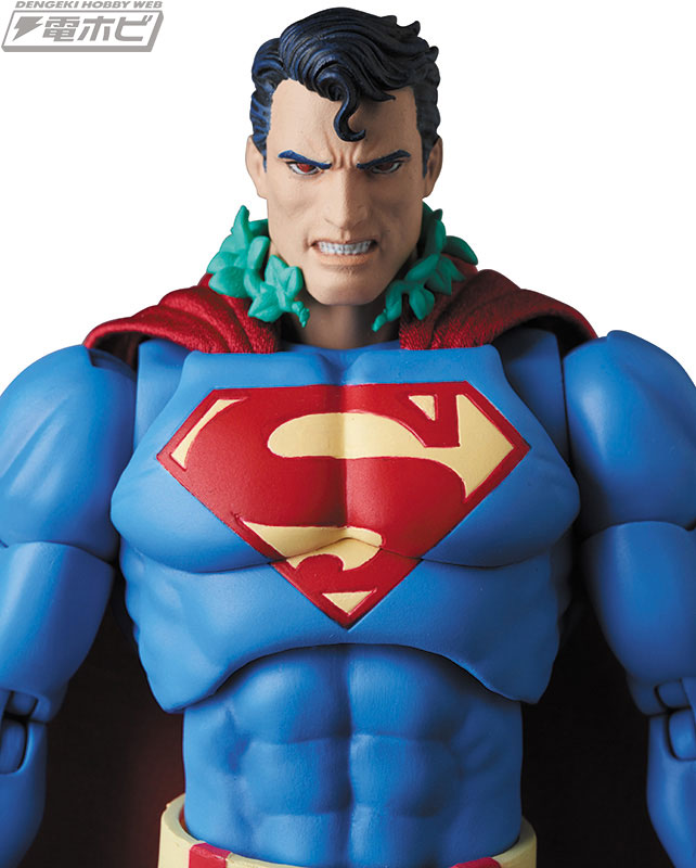 人気コミック『HUSH』版のスーパーマンが人気アクショントイMAFEXに