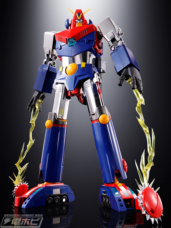 超合金魂 コン・バトラーV」が超合金50周年記念仕様で再びフィギュア化