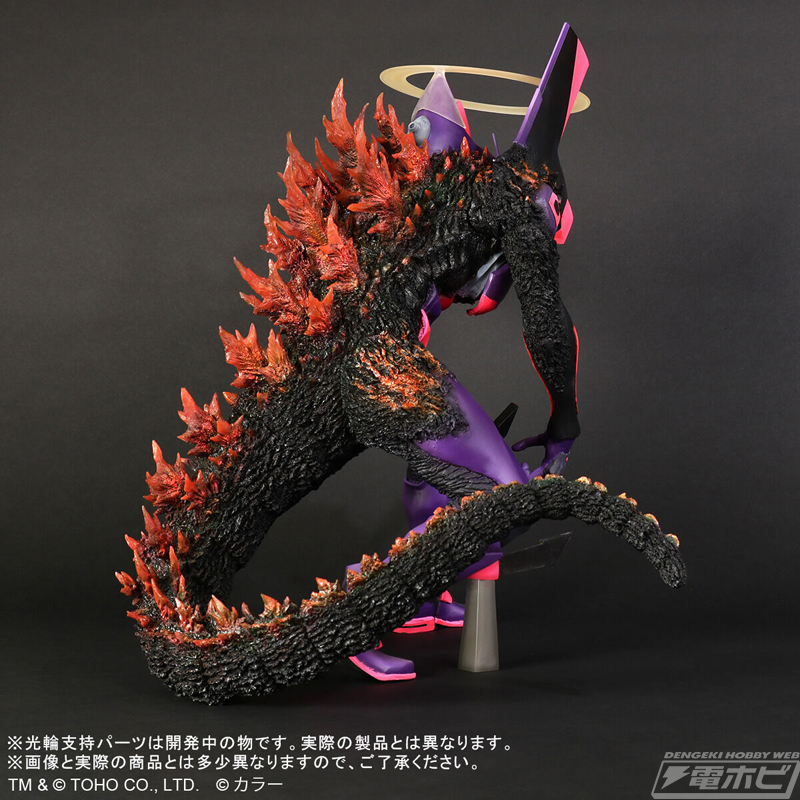 ゴジラ対エヴァンゲリオン」初号機“G”覚醒形態がバーニング“G”覚醒形態