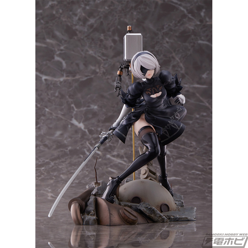 NieR:Automata Ver1.1a』描き下ろしイラストをもとに再現された2Bの