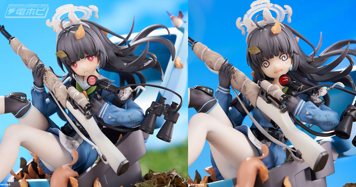 空から落ちてゴミ箱に収まる瞬間を再現！『ブルーアーカイブ』ミユの