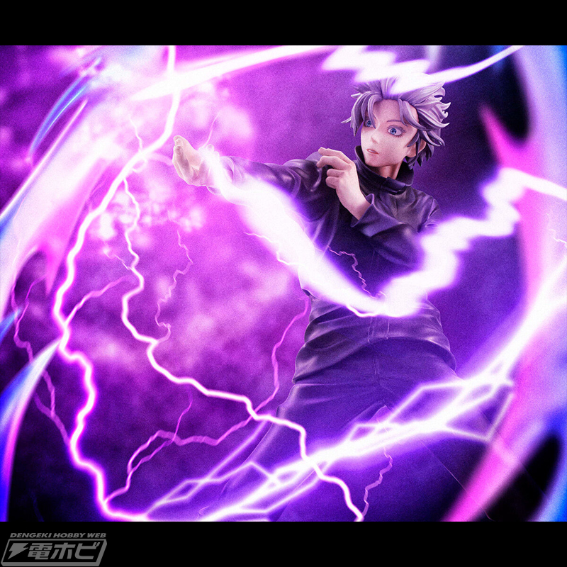 呪術廻戦』虚式「茈」を放つ五条悟のフィギュアが抽選販売！大きな瓦礫