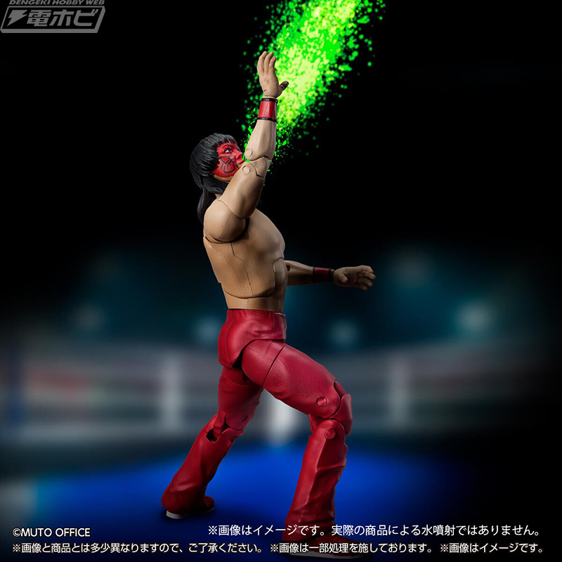 毒霧噴射ギミック付き！悪の化身「グレート・ムタ」がアクション