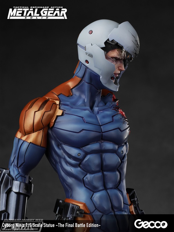 メタルギアソリッド』サイボーグ忍者が最終決戦版としてスタチュー化
