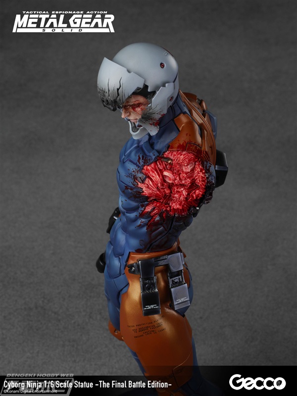メタルギアソリッド』サイボーグ忍者が最終決戦版としてスタチュー化