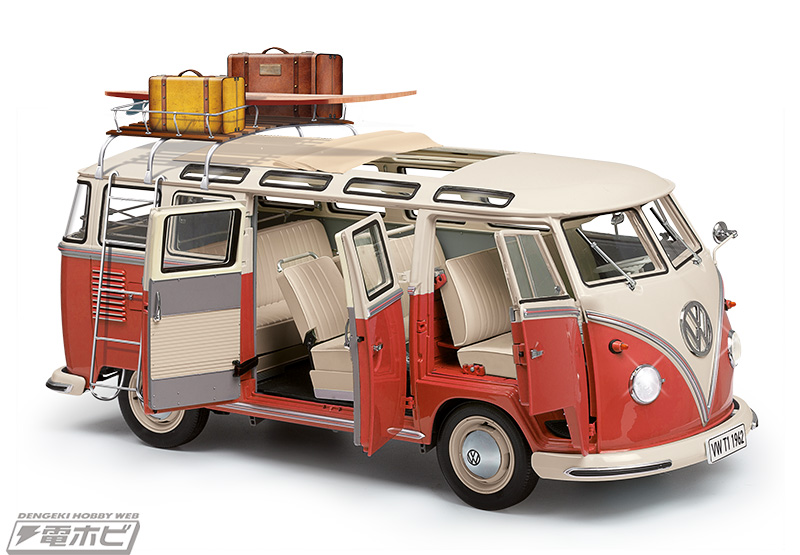 TinyQ フォルクスワーゲン T1 バス 3台セット レトロな愛嬌で人気の