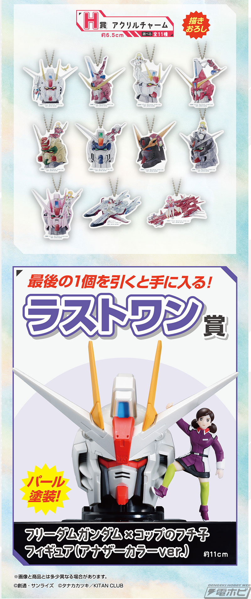一番くじ 機動戦士ガンダムSEED×コップのフチ子」の全ラインナップ公開