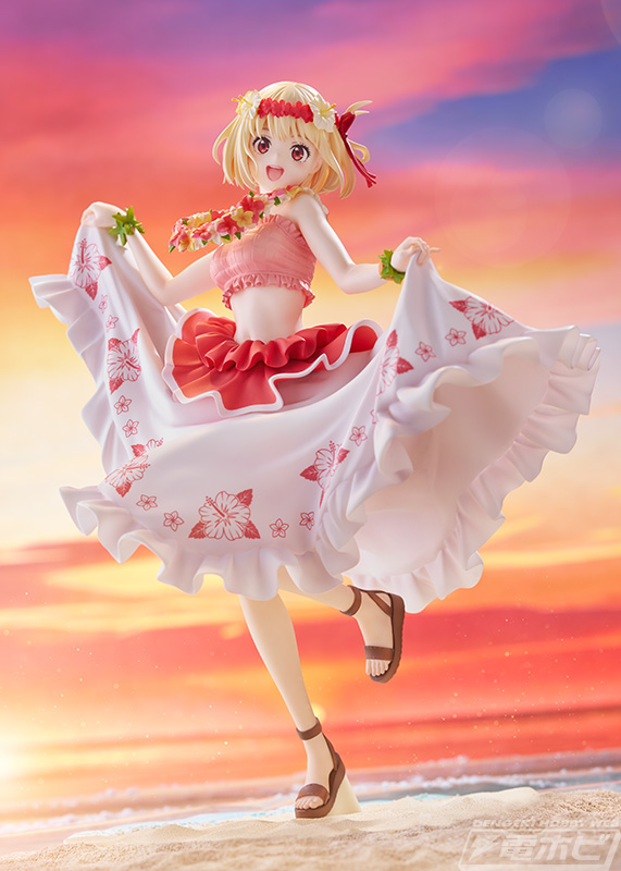 リコリス・リコイル』錦木千束と井ノ上たきながハワイVer.でフィギュア