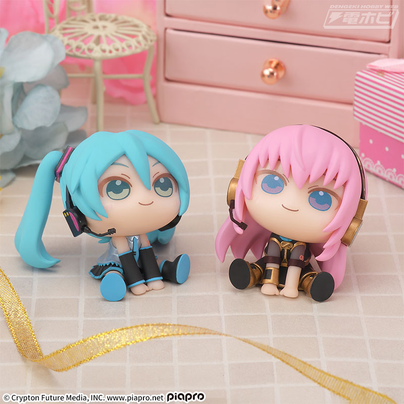 初音ミク」と「巡音ルカ」がセガの“きゅるみー”フィギュアに可愛く変身