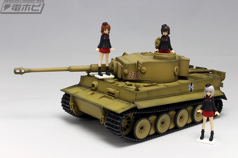 ガールズ＆パンツァー』プラッツの1/35スケールキットに『最終章』第4