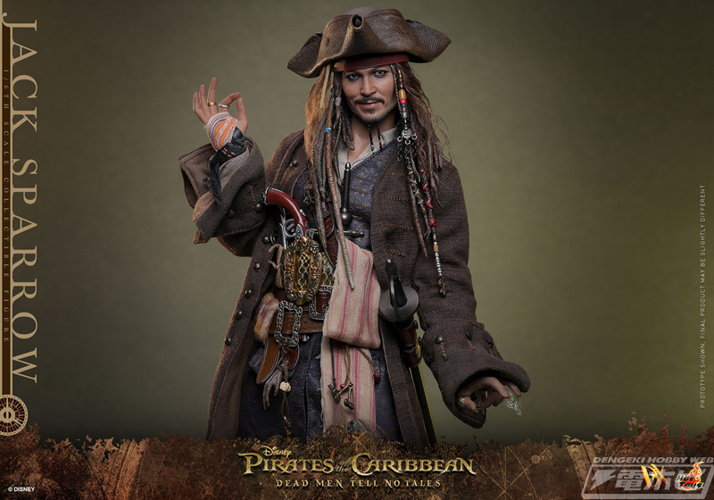 パイレーツ・オブ・カリビアン』ジャック・スパロウの最新可動