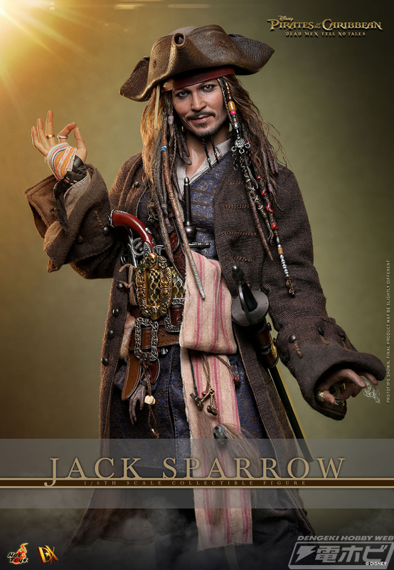 パイレーツ・オブ・カリビアン』ジャック・スパロウの最新可動